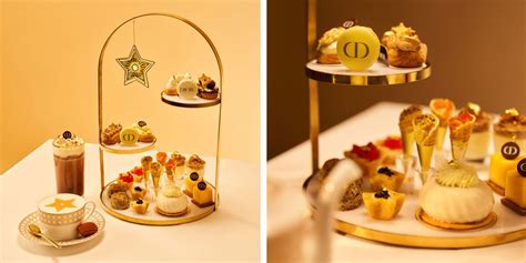 Dior cafe Singapore: Christmas pop